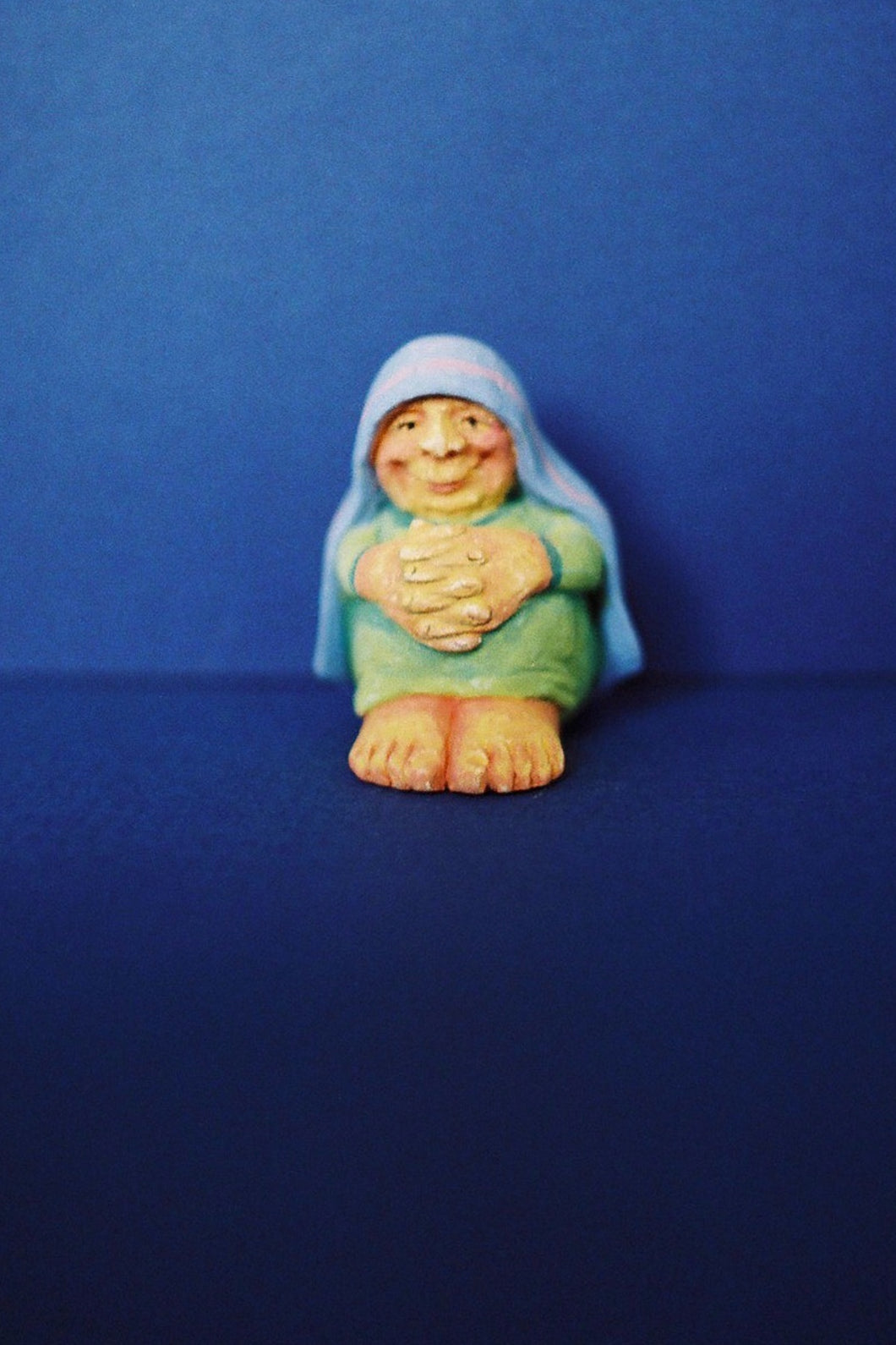 Sitting Madonna- Embodiment of Simplicity  and Patience.