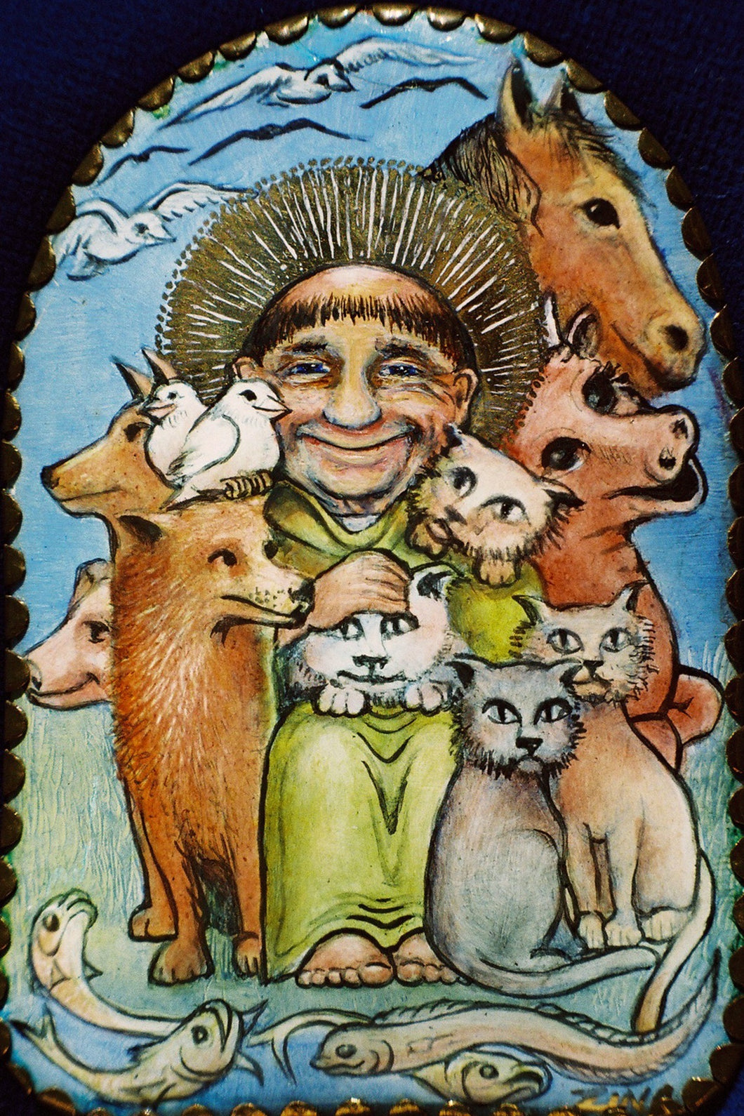 St Francis of Assisi -  Protector of all creatures great and small.