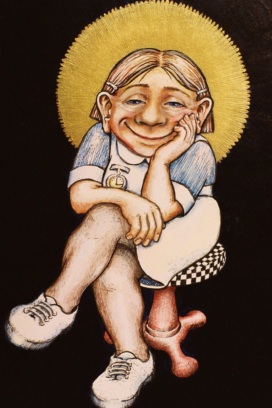 The Nurse -  Bless Her.