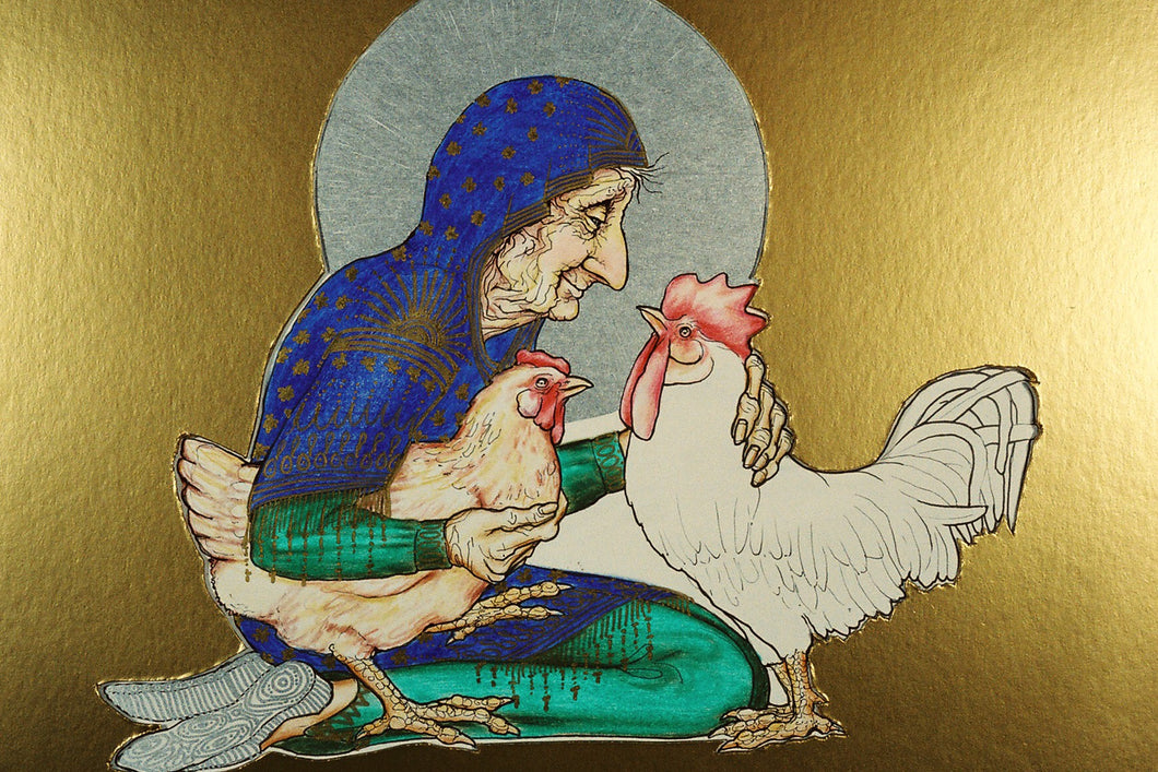 The Chook Madonna.
